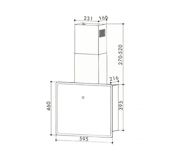 Вытяжка EXITEQ EX-1466 black