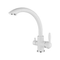 Смеситель Paulmark Essen Es213001-WH (431), белый матовый