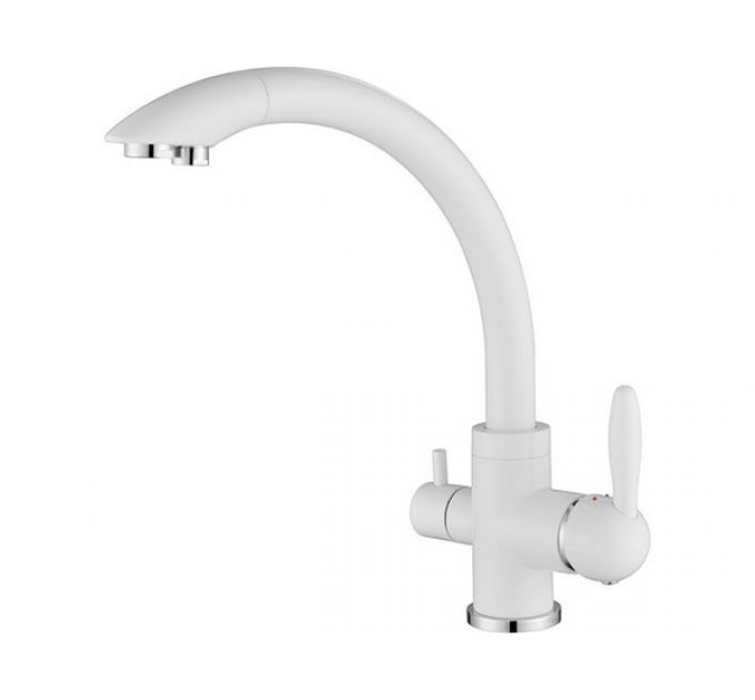 Смеситель Paulmark Essen Es213001-WH (431), белый матовый