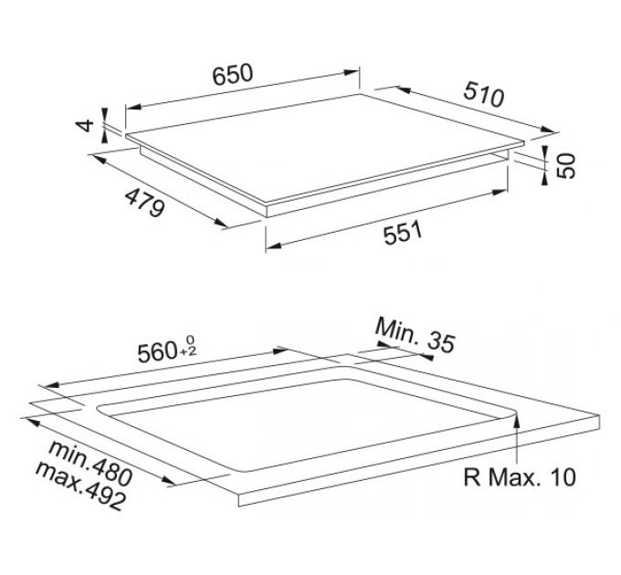 Варочная панель Franke FSM 653 I D BK (108.0606.109) индукционная