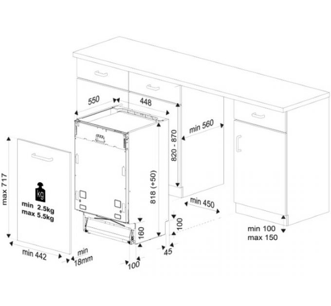 Посудомоечная машина Teka DFI 44700 (114310000)