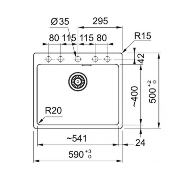 Мойка Franke MRG 610-54 FTL, грифельный серый, вент-автомат (114.0731.688)
