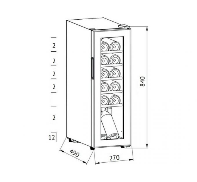 Винный шкаф Kuppersberg RSW 81