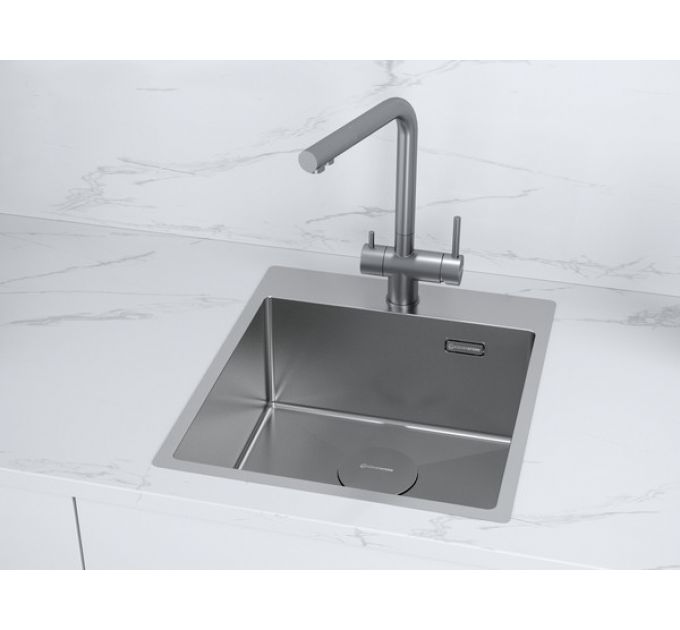 Мойка Kuchenstern WERK 45 нержавеющая сталь