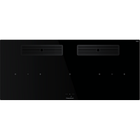 Варочная панель Kuppersbusch KMI 12850.0 SR-S Black Chrome индукционная с вытяжкой