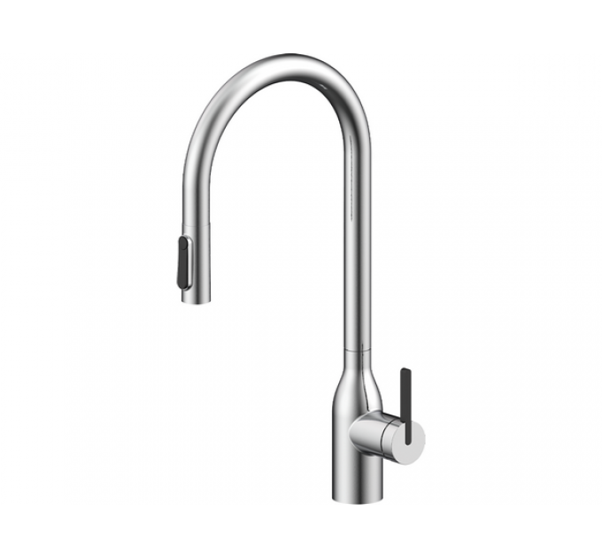 Смеситель Paulmark Universal Un213880-BS, брашированная нерж. сталь