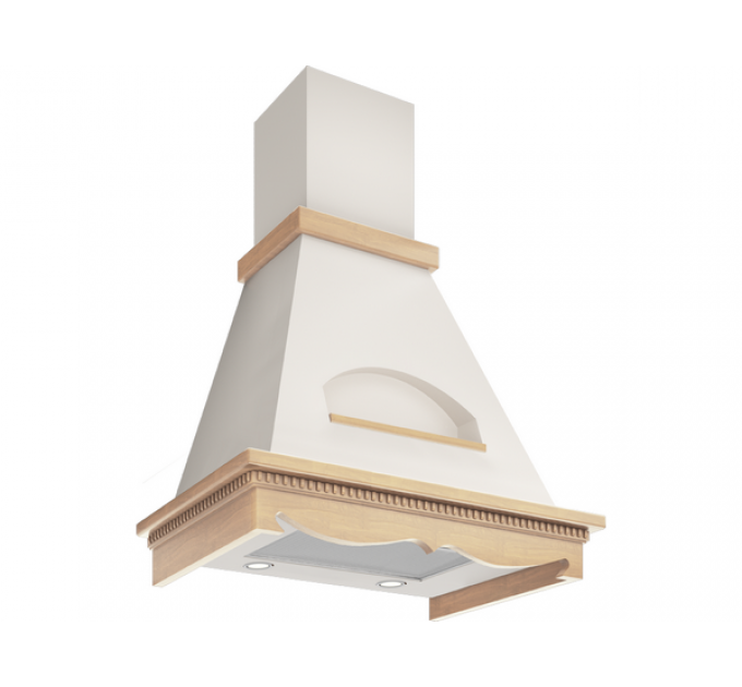 Вытяжка Elikor Бельведер 60П-650-П3Д бежевый/дуб неокр