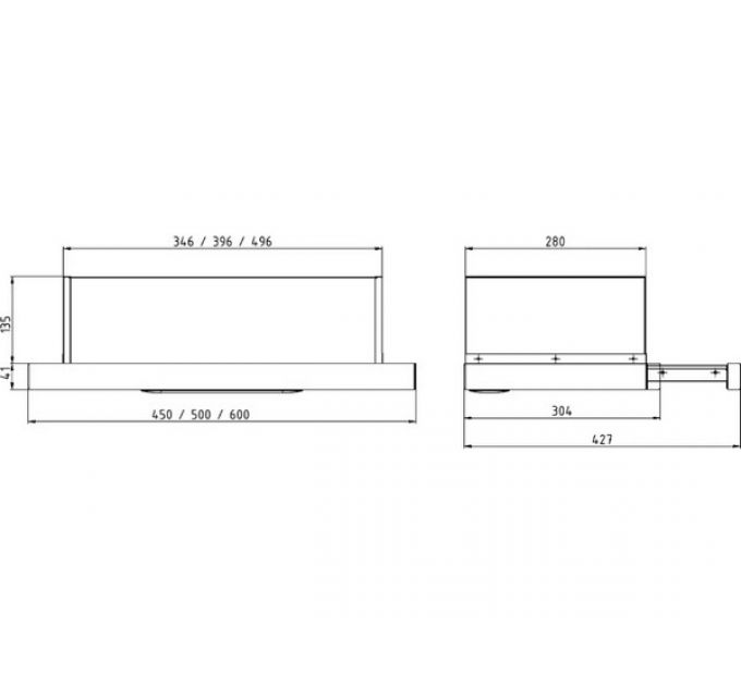 Вытяжка Faber FLOX BK A50 (315.0567.354)