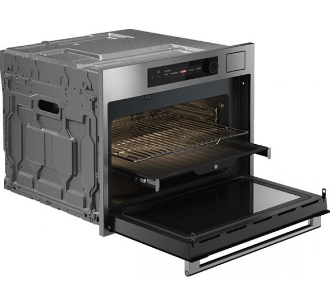 Духовой шкаф ASKO OCSM64SSH компактный c паром и СВЧ