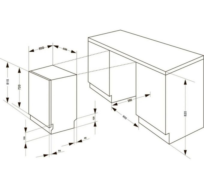 Посудомоечная машина MEFERI MDW6073 ULTRA