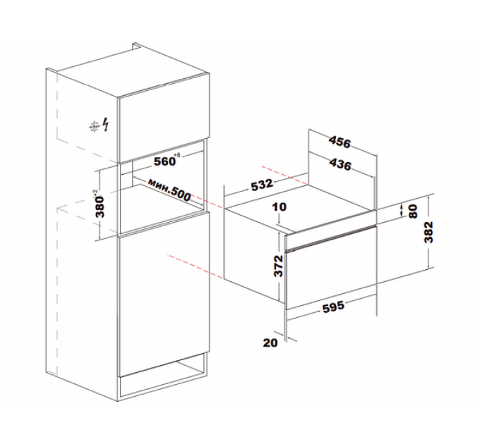 СВЧ-печь Kuppersberg HMW 634 B