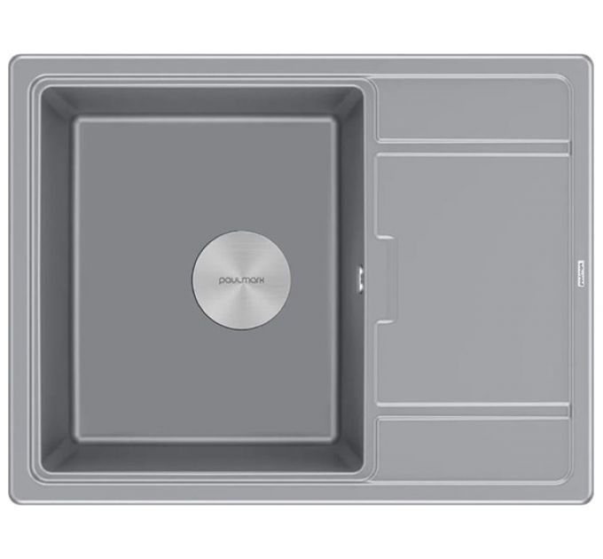 Мойка Paulmark Flugen 50-650 PM216550-GRM, серый металлик