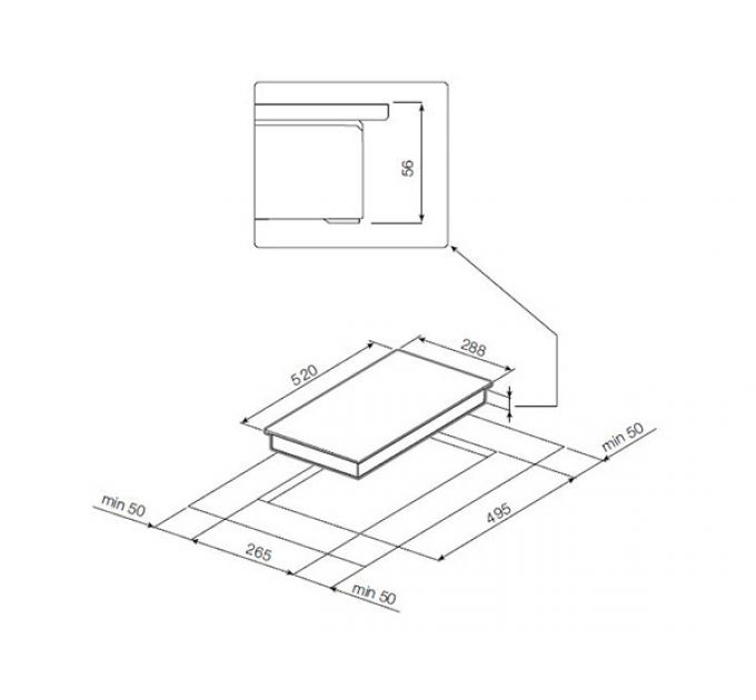 Варочная панель GRAUDE IK 30.1 C индукционная