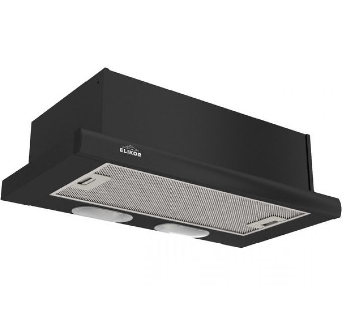 Вытяжка Elikor Интегра 60П-400-В2Л черный/черн.
