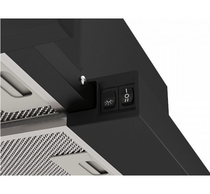 Вытяжка Elikor Интегра 60П-400-В2Л черный/черн.