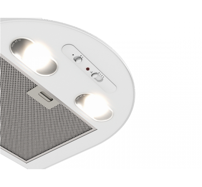 Вытяжка Elikor Эпсилон 50П-430-П3Л белый/срб.