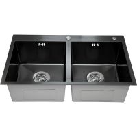 Мойка SMARTECH-78х48 нано черный