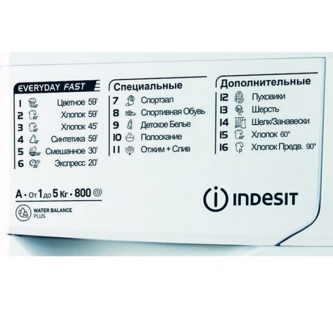 Стиральная машина Indesit EWSB 5085 CIS