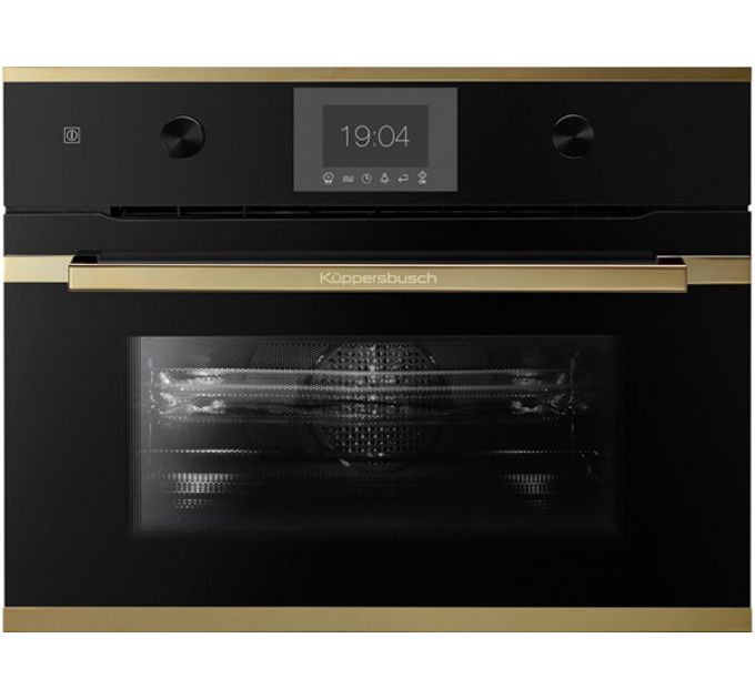 Духовой шкаф Kuppersbusch CBM 6350.0 S4 компактный с СВЧ