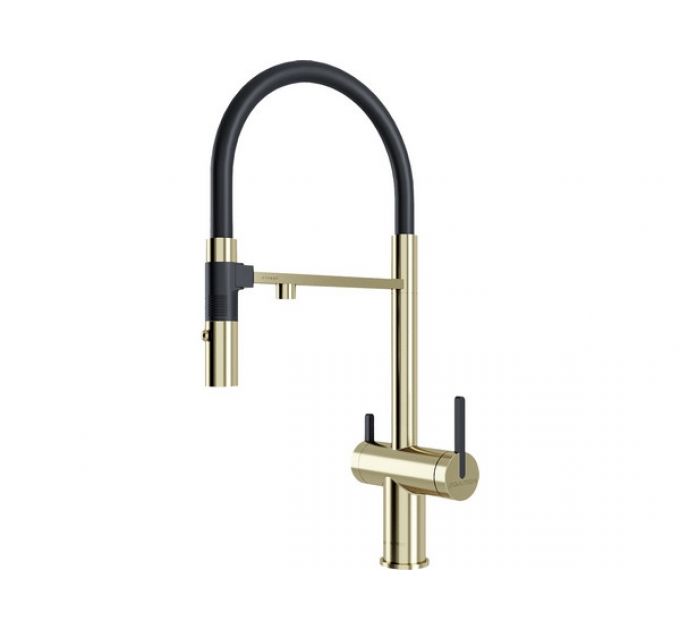 Смеситель Paulmark Gravity Gr213888-LG, светлое золото