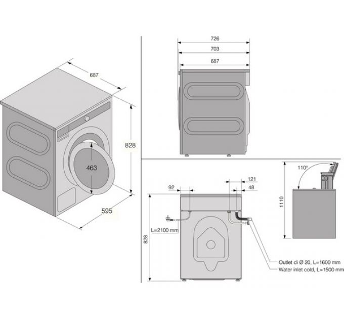 Стиральная машина ASKO W5114RXLW