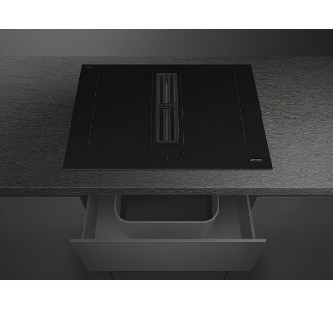 Варочная панель SMEG HOBD472D2 индукционная с вытяжкой