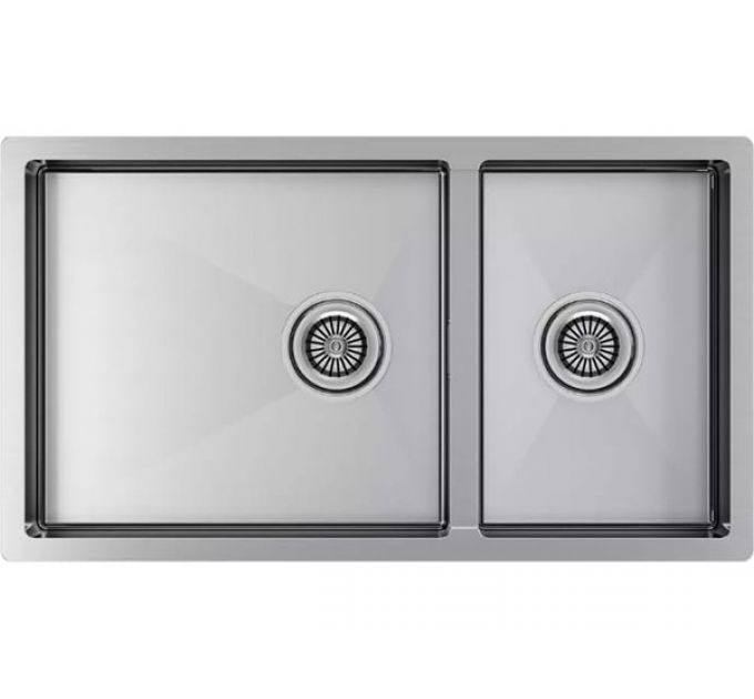 Мойка Paulmark Gerberg 78/2S uni PM227844-BS, брашированная нерж.сталь