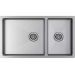 Мойка Paulmark Gerberg 78/2S uni PM227844-BS, брашированная нерж.сталь