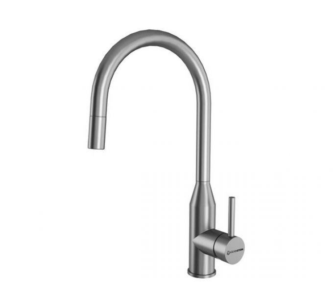 Смеситель Kuchenstern TIDA-S нержавеющая сталь