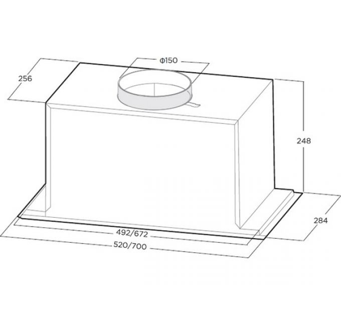 Вытяжка Midea MH60I370B