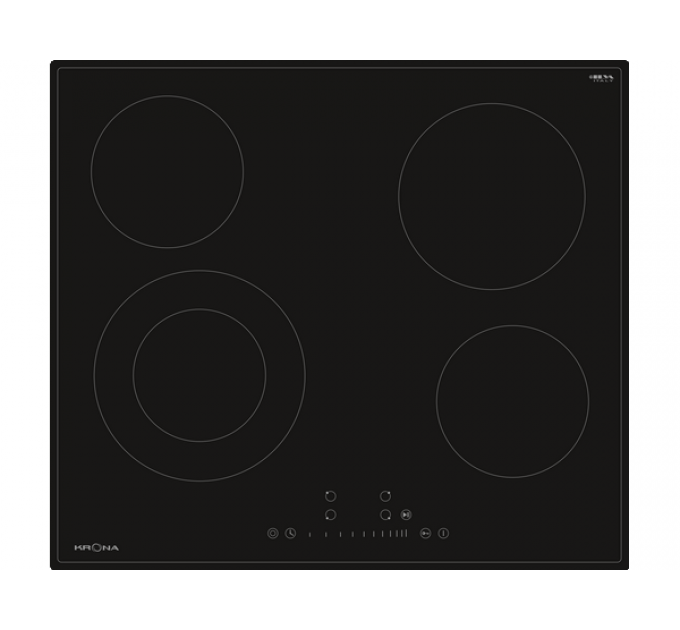 Варочная панель KRONA LAUREL 60 BL электрическая