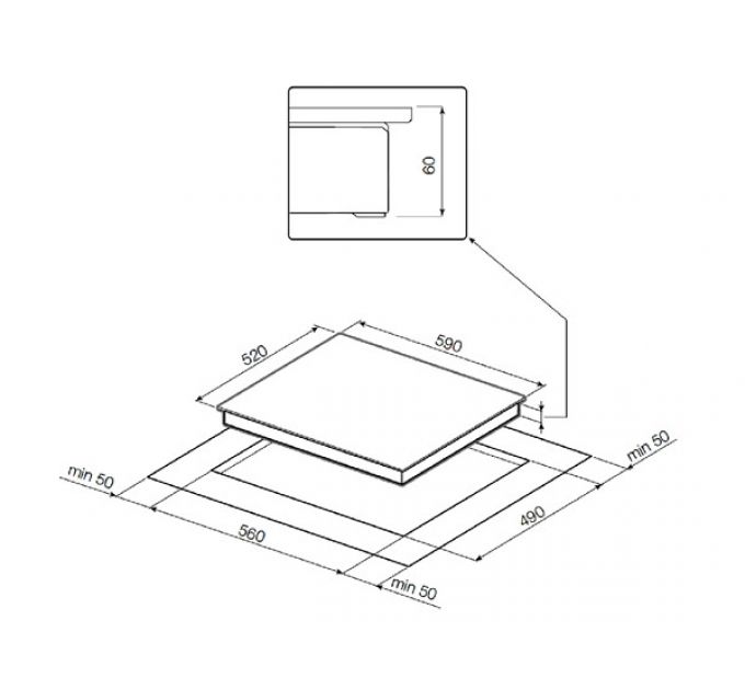 Варочная панель GRAUDE IK 60.0 KEL индукционная
