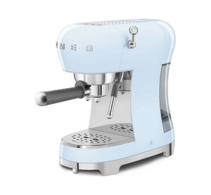 Кофемашина-эспрессо SMEG ECF02PBEU пастельный голубой