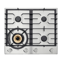 Варочная панель ASKO HG1666SB газовая