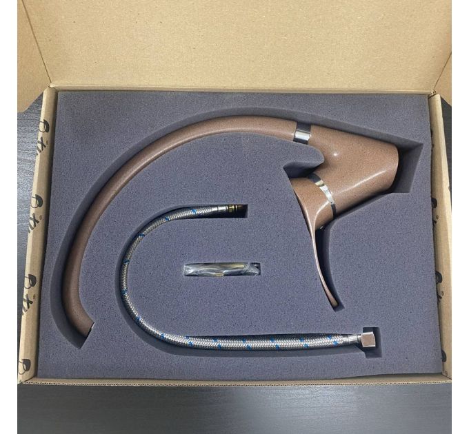 Смеситель КВАРЦ Crema терракот GE 06