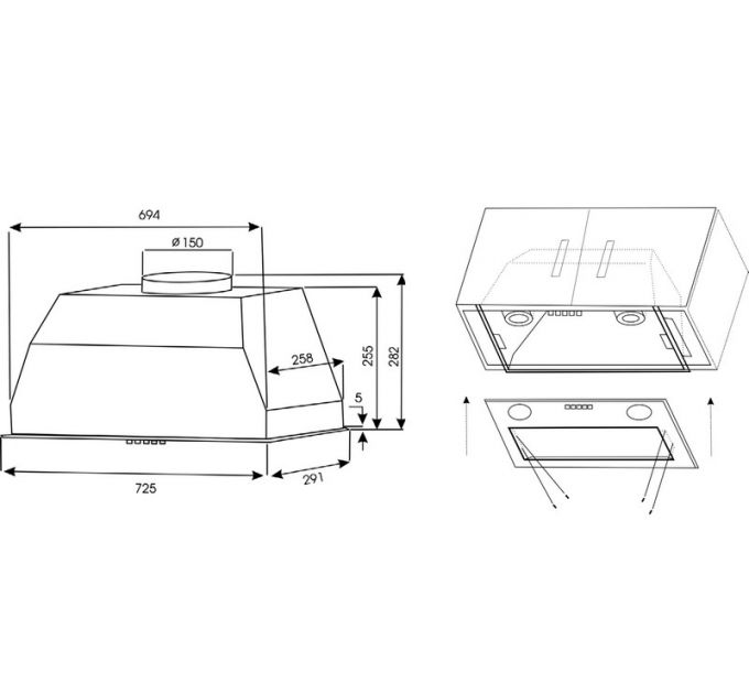 Вытяжка EXITEQ EX-1179