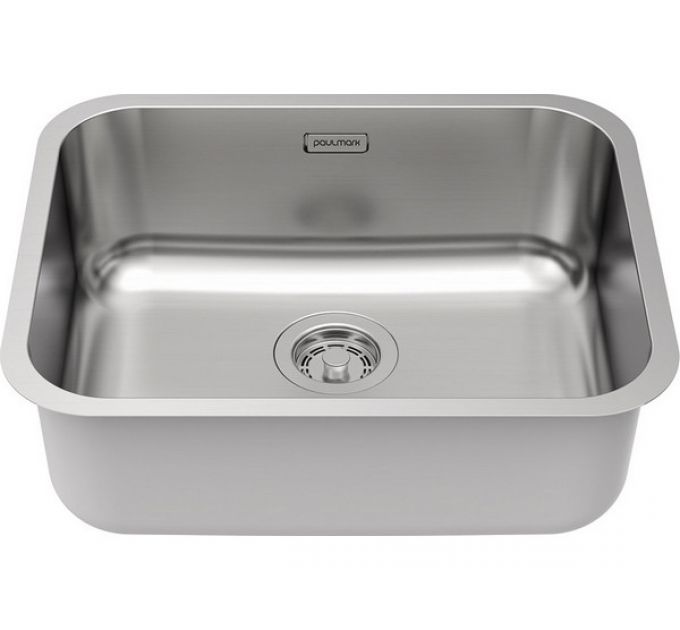 Мойка Paulmark Vello 53 uni VE53-BS, брашированная нерж. сталь