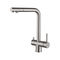 Смеситель Paulmark Skalen Sk213020-BS (SS), брашированная сталь