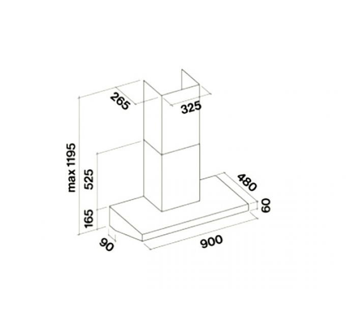 Вытяжка Falmec MARTE PRO 120
