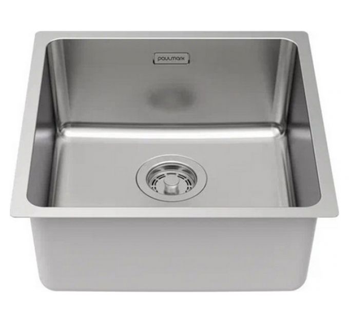 Мойка Paulmark Yuni 44 uni YU44-BS, брашированная нерж. сталь