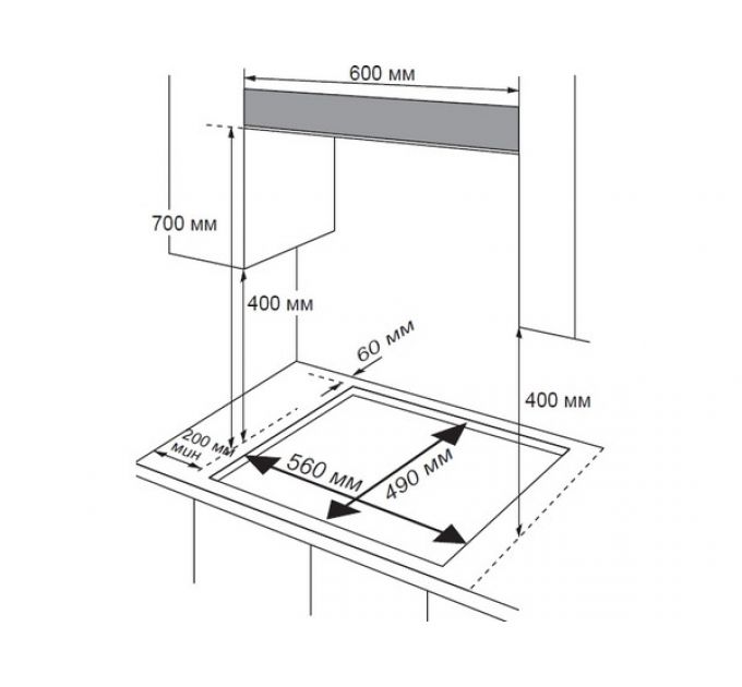 Варочная панель Midea MG645TX газовая