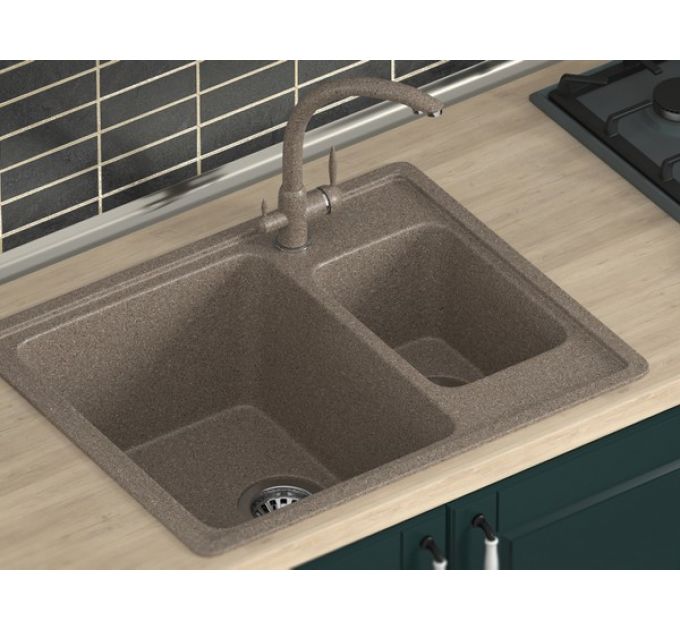 Мойка Gamma Stone GS-19 черный 308