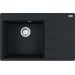 Мойка Franke CNG 611/211-78 TL, черный матовый, чаша слева (114.0639.726)