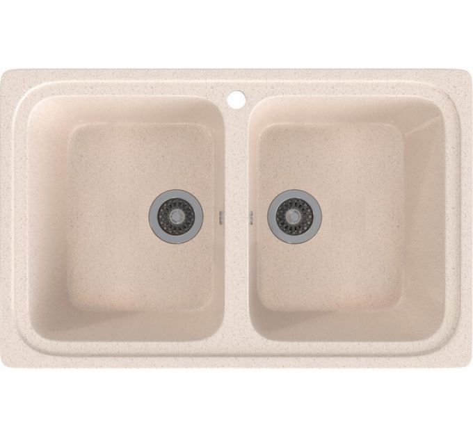 Мойка Gamma Stone GS-12 бежевый 328