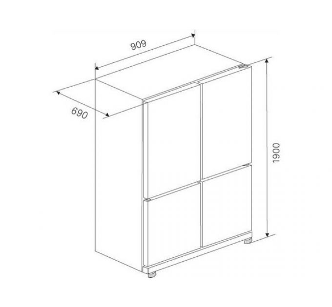 Холодильник Kuppersbusch FKG 9850.0 E