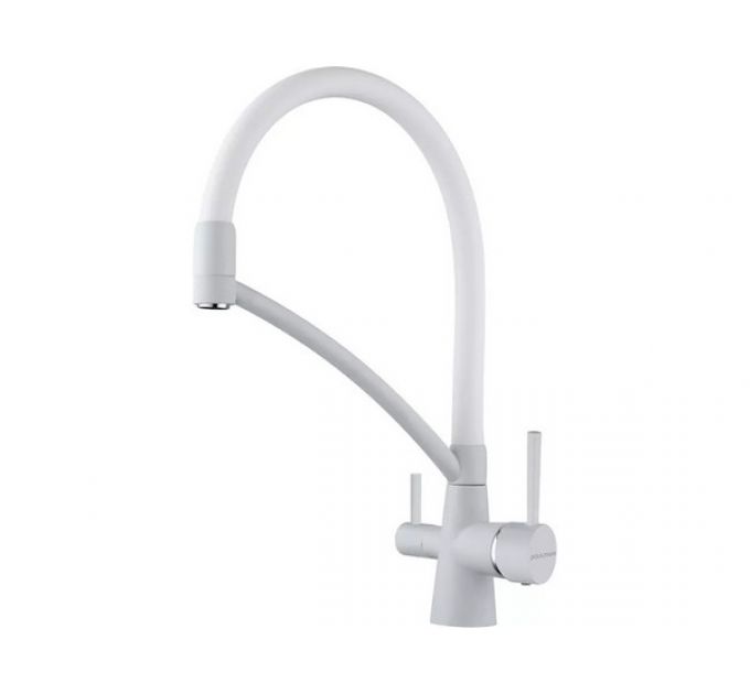 Смеситель Paulmark Siegen Si213111-WH, белый матовый