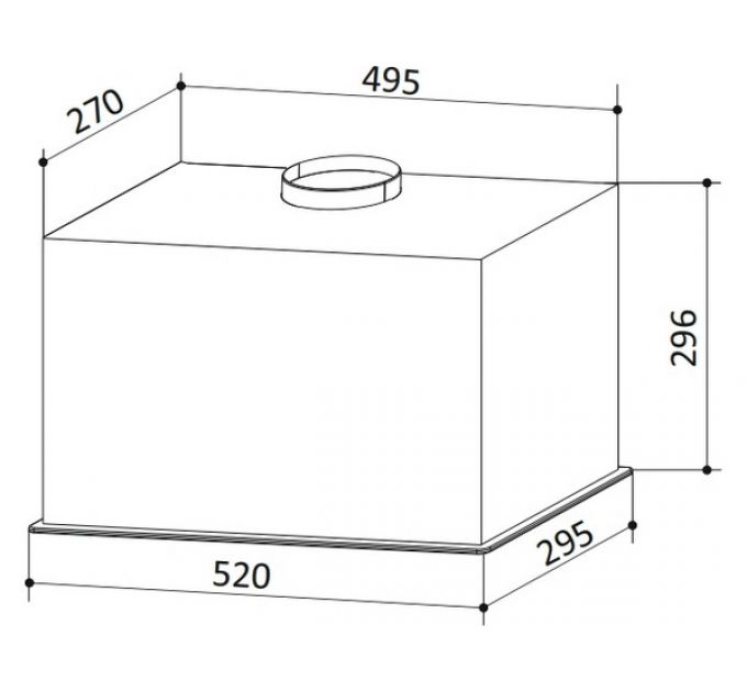 Вытяжка EXITEQ EX-1476 black