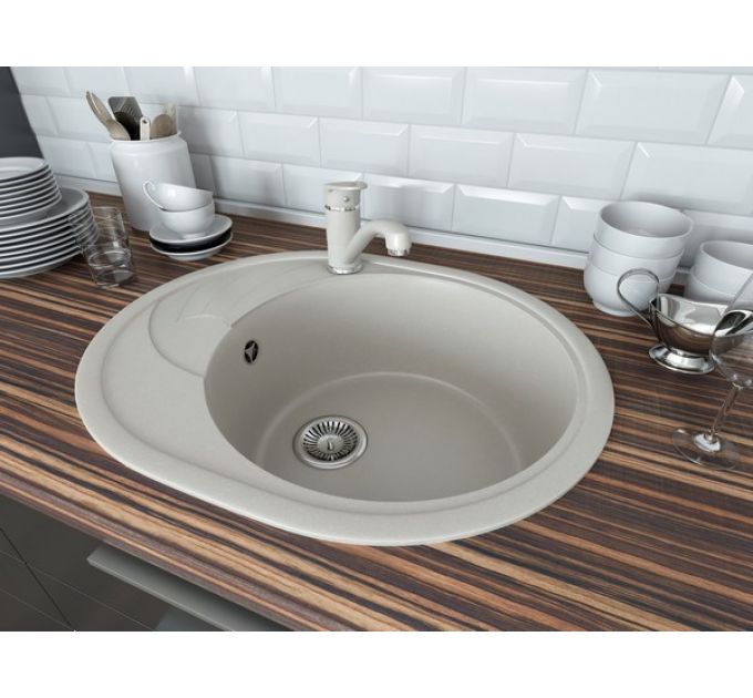 Мойка Gamma Stone GS-8 бежевый 328