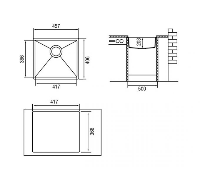 Мойка Longran Geos GES457.406 - 08 Colorado