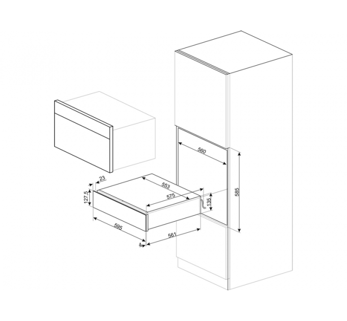 Вакууматор SMEG CPV315X